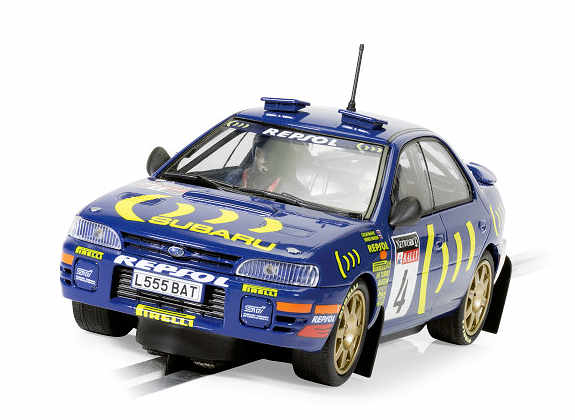 Scalextric 1/32 ｽﾛｯﾄｶｰ C4428◇Subaru Impreza WRX #4/Colin McRae