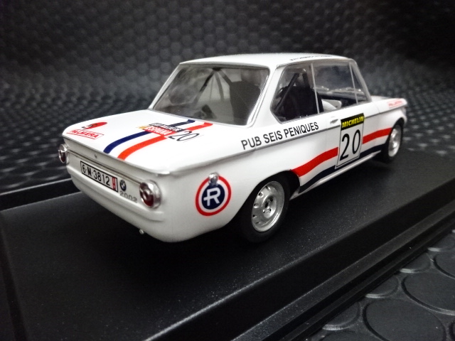 Spirit 1/32 ｽﾛｯﾄｶｰ 601308 - BMW 2002 TI RALLY ESPANA 1975 #20
