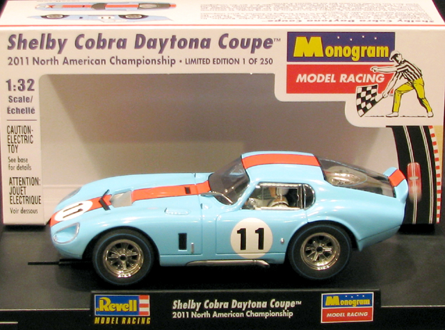 Monogram/Revell 1/32ｽﾛｯﾄｶｰ 4835◇SHELBY COBRA DAYTONA COUPE 