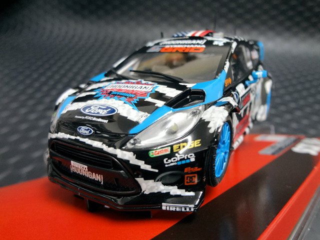 SCX 1/32 ｽﾛｯﾄｶｰ A10157 ◇FORD FIESTA RS WRC #43/KEN BLOCK RALLY 