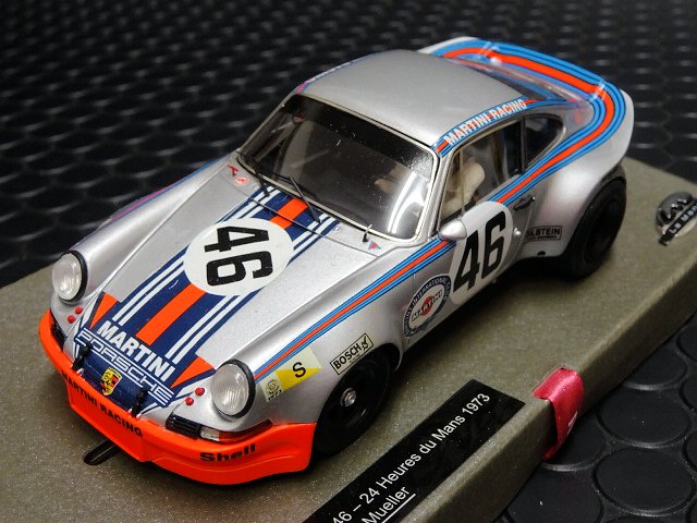 LeMans miniatures 1/32 ｽﾛｯﾄｶｰ 132053/47M◇Porsche Carrera RSR #46/ Gijs van  Lennep 、Herbert Mueller 4th place at Le Mans 1973. '73年ルマン出場車◇絶版・マルティニ・ポルシェRSR、お薦めの商品！  | NASCAR・スロットカー・ミニカーの専門店<<サッキーズ ...