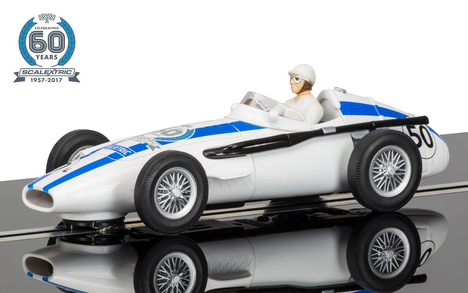 Scalextric 1/32 ｽﾛｯﾄｶｰ C3825A◇Scalextric 60th-Anniversary