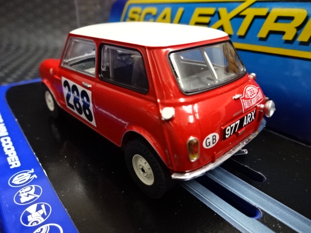 Scalextric 1/32 ｽﾛｯﾄｶｰ C3485◇Mini Cooper #288/Rauno Aaltonen