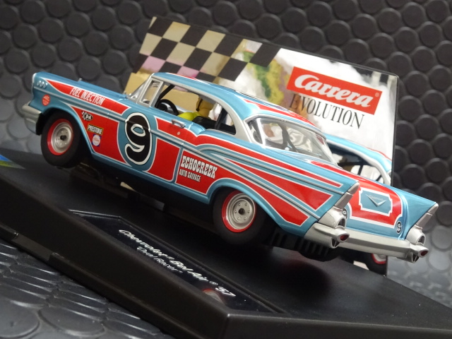 Carrera 1/32 ｽﾛｯﾄｶｰ 27526 ◇ CHEVROLET BEL AIR ＃9. ”Vintage stock