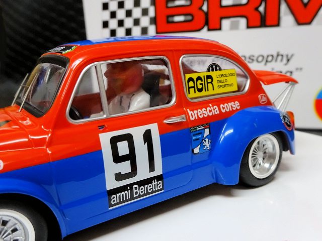 BRM 1/24 ｽﾛｯﾄｶｰ BRM-087◇FIAT ABARTH 1000 TCR ARMI BERETTA #91 Brescia Corse  Coppa Carri Monza 1973 1/24スケールの逸品！☆最新モデル、フィアットアバルトが登場！◇再入荷！ |  NASCAR・スロットカー・ミニカーの専門店u003cu003cサッキーズ・コレクションズ大阪u003eu003e by CAR-BOX