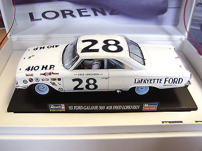 Monogram/Revell 1/32ｽﾛｯﾄｶｰ ◇'63 Ford GALAXIE500 #28/F,Lorenzen