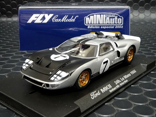 FLY 1/32 ｽﾛｯﾄｶｰ E181◇ FORD GT40 MKⅡ #7/GRAHAM HILL & BRIAN MUIR