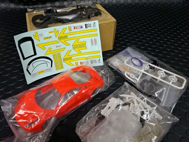 Black Arrow 1/32 ｽﾛｯﾄｶｰ BACMKITAL◇ Ferrari GT3 Italia ”MOMO