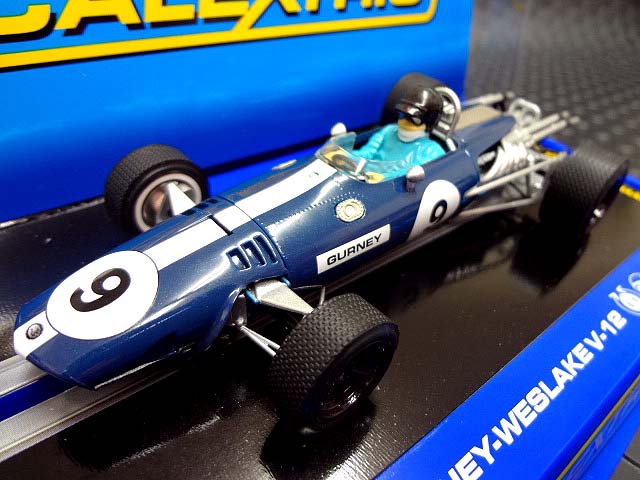 Scalextric 1/32 ｽﾛｯﾄｶｰ C3429◇ EAGLE F1 #9/DAN GURNEY WESLAKE 