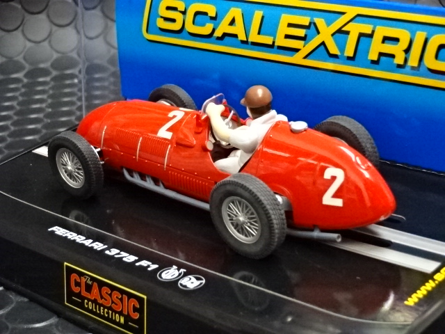 Scalextric 1/32 ｽﾛｯﾄｶｰ c2915◇ Ferrari 375 F1 #2/Alberto Ascari 1951 待望の再入荷！☆ クラシック・フェラーリはいかが！ | NASCAR・スロットカー・ミニカーの専門店<<サッキーズ・コレクションズ大阪>> by CAR-BOX