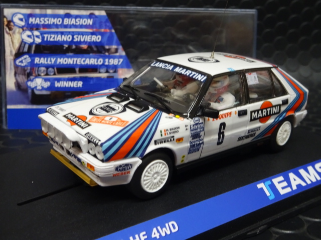 Laccia Delta Integrale マルティニ•ランチア ビアシオン Lancia Delta HF raced by two-time WRC champ Miki Biasion