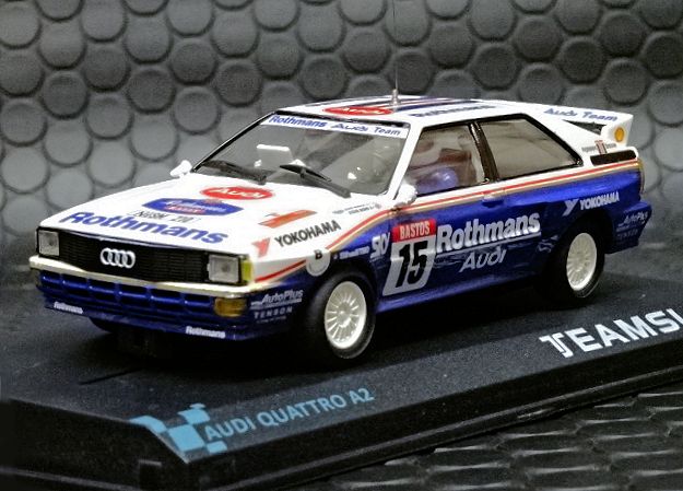 team-slot 1/32 ｽﾛｯﾄｶｰ TS-12304 ◇ AUDI QUATTRO A2 ”ROTHMANS” YPRES