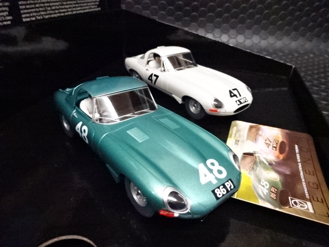 Scalextric 1/32 ｽﾛｯﾄｶｰ C3898A ◇”Jaguar E-type 1963 Twin Pack