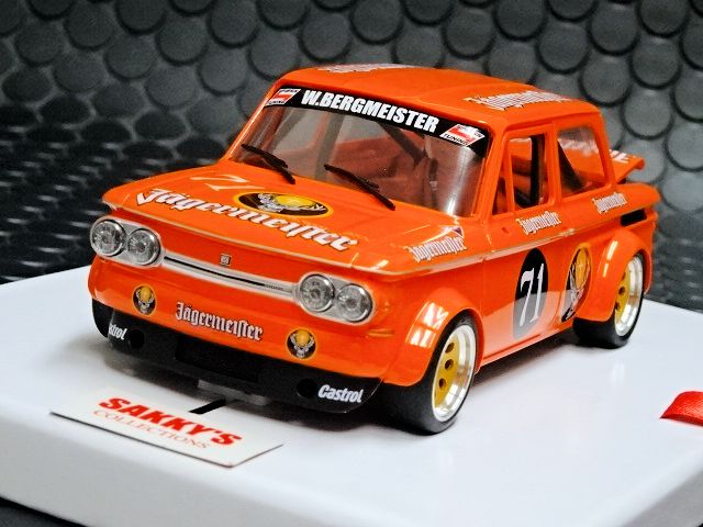 BRM 1/24 ｽﾛｯﾄｶｰ BRM-065◇BRM NSU TT ”JAGERMEISTER” #71/ W