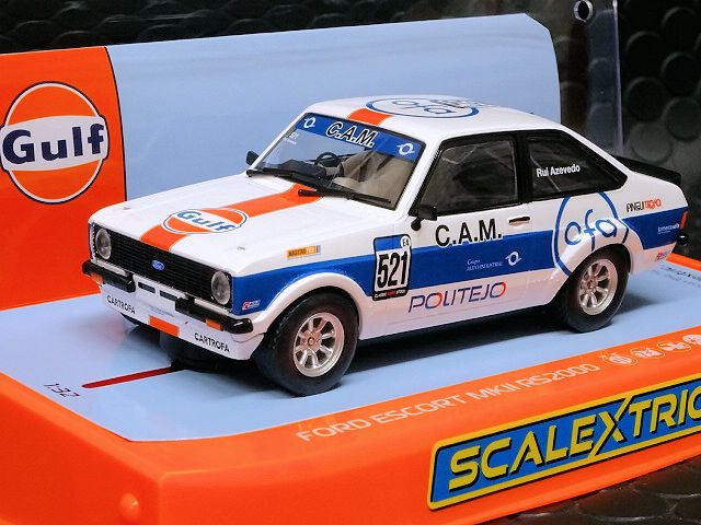 scalextric1/32 ｽﾛｯﾄｶｰ C4150◇Ford Escort MK2 RS2000 ”Gulf Edition 