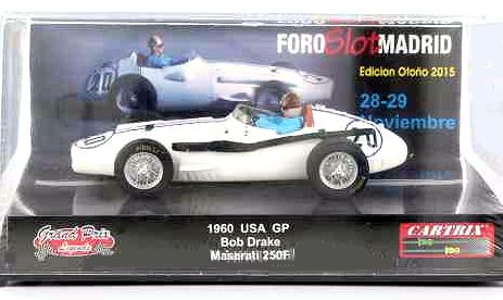 cartrix 1/32 ｽﾛｯﾄｶｰ ctx0038◇Maserati 250F #20/Bob Drake. USA GP Riverside  1960 . '60年のアメリカGP/マセラティF250！☆入荷完了！ | NASCAR・スロットカー・ミニカーの専門店u003cu003cサッキーズ・コレクションズ大阪u003eu003e  by CAR-BOX