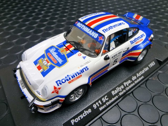 FLY 1/32 ｽﾛｯﾄｶｰ 88343◇ Porsche 911SC ”ROTHMANS” Rallye Ppe