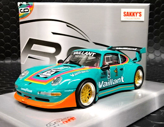 Revoslot 1/32 ｽﾛｯﾄｶｰ RS0137◇ Porsche 911 GT2 #9 ”Vaillant