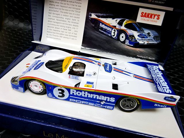 Slot it 1/32 ｽﾛｯﾄｶｰ SICW24◇Porsche 956C LH #3/Vern Schuppan, Hurley  Haywood, Al Holbert. 24h Le Mans Winner 1983. 新発売！'83ルマン優勝車☆再入荷完了！ | NASCAR・ スロットカー・ミニカーの専門店<<サッキーズ・コレクションズ大阪>> by CAR-BOX