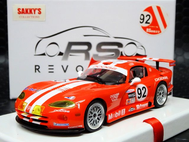 Revoslot 1/32 ｽﾛｯﾄｶｰ RS0022◇Chrysler Viper GTS-R #92. 