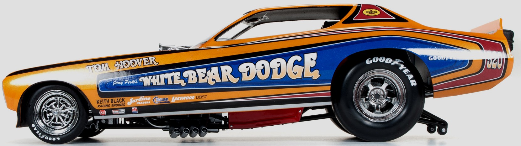 autoworld 1/18 ﾀﾞｲｷｬｽﾄﾓﾃﾞﾙ 1161◇ 1971 Dodge Charger F/C Tom