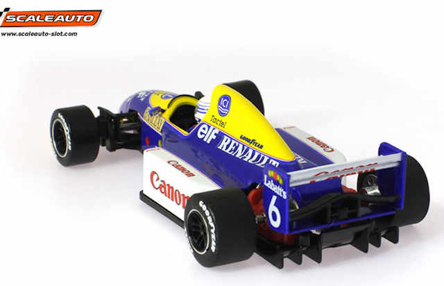 Scaleauto 1/32 ｽﾛｯﾄｶｰ SC6269◇ Formula 1990-97 Williams Renault