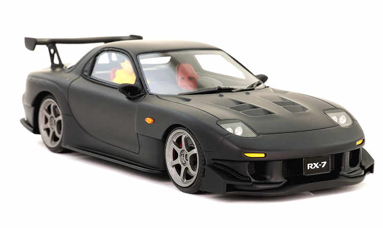 Avantslot 1/32 ｽﾛｯﾄｶｰ JDM01c ◇ Mazda RX7 -BLACK-. ”Ranz Signature