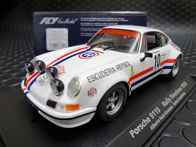 FLY 1/32 ｽﾛｯﾄｶｰ 134◇ PORSCHE 911 RALLY #4/ J. FERNANDEZ