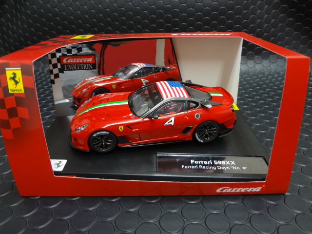 Carrera 1/32 ｽﾛｯﾄｶｰ 27400◇ FERRARI 599XX #4 Ferrari Racing Days