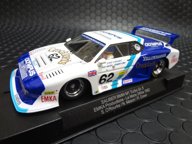 Sideways 1/32 ｽﾛｯﾄｶｰ SW27 ◇ SAUBER BMW M1 TURBO 1981 GR.5