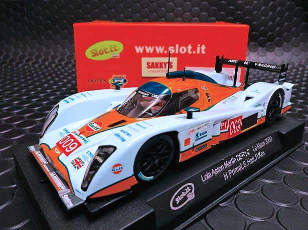 Slot it 1/32 スロットカー CA31A ◇GULF LOLA ASTON MARTIN DBR1-2