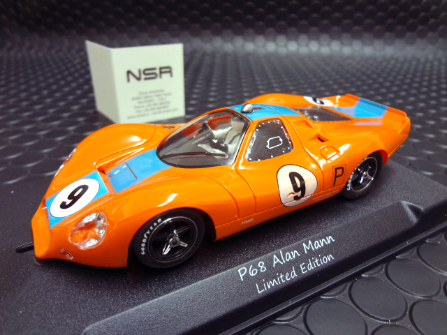 NSR 1/32 ｽﾛｯﾄｶｰ 1113-SW ◇FORD P68 ALAN MANN 