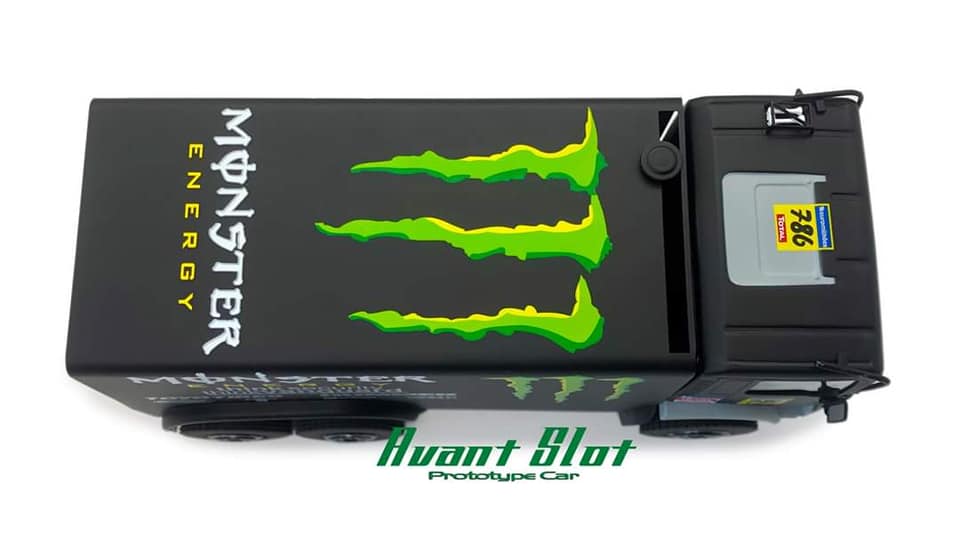 Avantslot 1/32 ｽﾛｯﾄｶｰ 050410◇Man Truck 6WD ”Monster Energy” 6