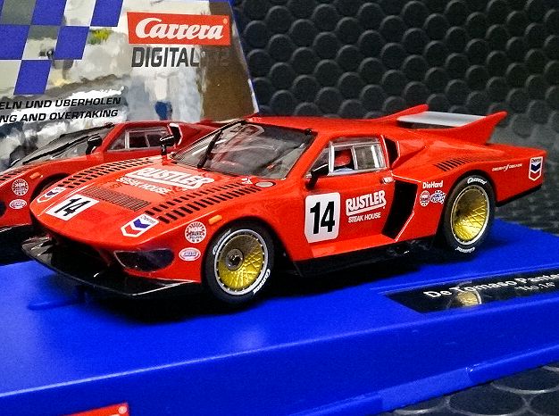 Carrera Digital 132 ｽﾛｯﾄｶｰ 30991 ◇de Tomaso Pantera #14 -RED