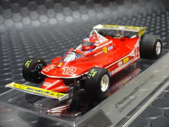 Slot Racing Company 1/32 ｽﾛｯﾄｶｰ SRC02205 ◇ Ferrari 312T4 #12/Gilles  Villeneuve Monaco GP 1979 1/1000 Limited 限定モデル ☆F1-GPシリーズ  ◇最新モナコGP仕様！☆入荷しました～！ | NASCAR・スロットカー・ミニカーの専門店<<サッキーズ・コレクションズ大阪 