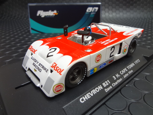 FLY 1/32 ｽﾛｯﾄｶｰ 024102 ◇ Chevron B21 ”LUCKY STRIKE” 3hr-CAPETOWN