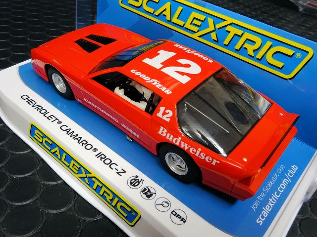 Scalextric 1/32 ｽﾛｯﾄｶｰ C4073◇Chevrolet Camaro IROC-Z - Red ハイ 