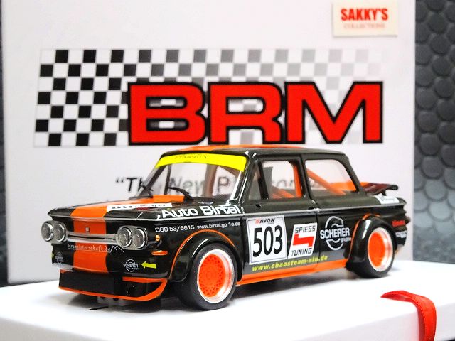 BRM 1/24 ｽﾛｯﾄｶｰ BRM-066◇BRM NSU TT BERGPOKAL ＃503 BLACK 1/24 渋いカラーのNSU がカッコいい！！☆最新モデル☆入荷しました！！ | NASCAR・スロットカー・ミニカーの専門店<<サッキーズ・コレクションズ大阪>> by CAR -BOX