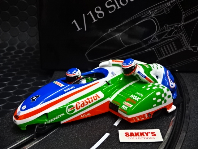 BRM 1/18 ｽﾛｯﾄｶｰ SDC 04 ◇ Suzuki Motorcycle/Sidecar-Racer