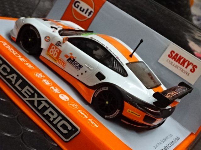 Scalextric 1/32 ｽﾛｯﾄｶｰ C3732◇Porsche 911 (type991） 