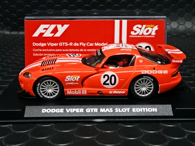 FLY 1/32 ｽﾛｯﾄｶｰ e2036◇Dodge Viper GTR #20 