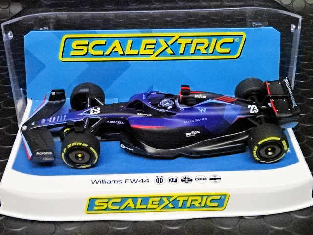 Scalextric 1/32 ｽﾛｯﾄｶｰ C4425◇ Williams FW44 F1 2022 Alexander 