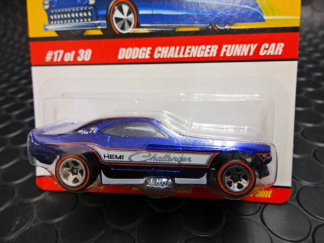 ﾎｯﾄｳｨｰﾙ 1/64 ﾀﾞｲｷｬｽﾄﾓﾃﾞﾙ ｸﾗｼｯｸｼﾘｰｽﾞ☆ Dodge Challenger 