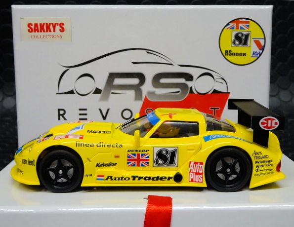 Revoslot 1/32 ｽﾛｯﾄｶｰ RS0008◇Marcos LM600 GT2 #81 ”VALVOLINE” Le 