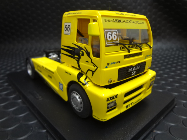 FLY SLOT 1/32 ｽﾛｯﾄｶｰ 203106 ◇ MAN TR1400 RACING SUPER TRUCKS #66 TEAM LION  ”百獣の王”登場！ レーシングモーター搭載◇こちらは#66号車！ | NASCAR・スロットカー・ミニカーの専門店<<サッキーズ・コレクションズ大阪>>  by CAR-BOX