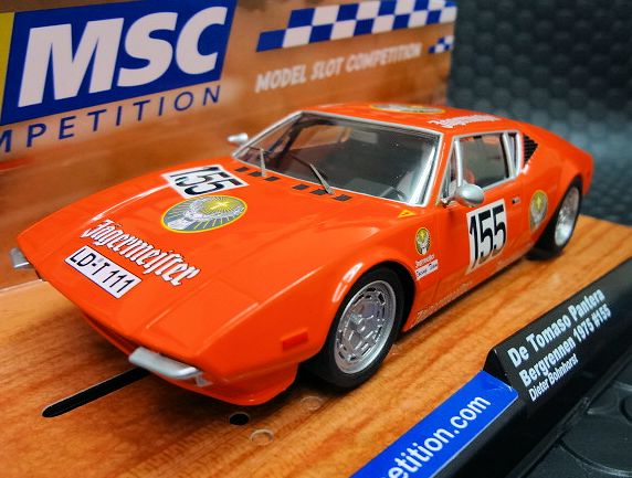 MSC 1/32 ｽﾛｯﾄｶｰ 6039◇ DeTomaso Pantera Gr.3 #155 Bonhorst