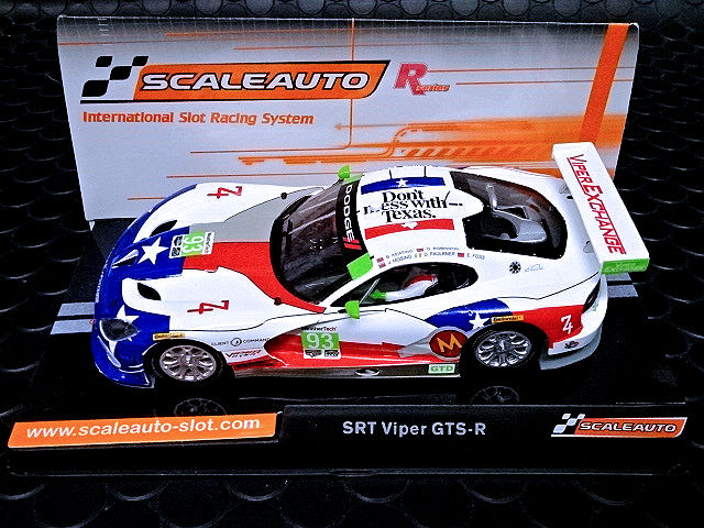 Scaleauto 1/32 ｽﾛｯﾄｶｰ SC-6138R◇Dodge Viper SRT GTS-R 24h