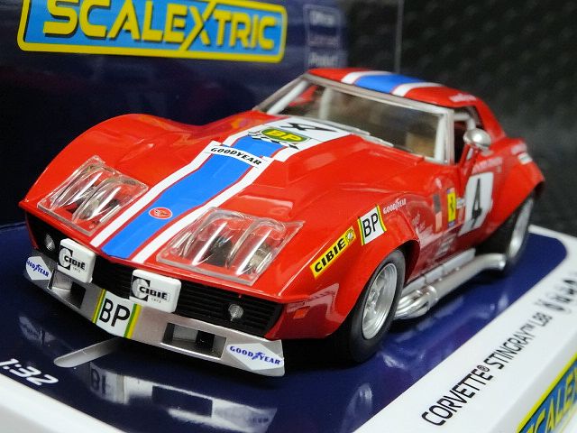 scalextric1/32 ｽﾛｯﾄｶｰ C4125◇Chevrolet Corvette L88 #4 NART（North ...