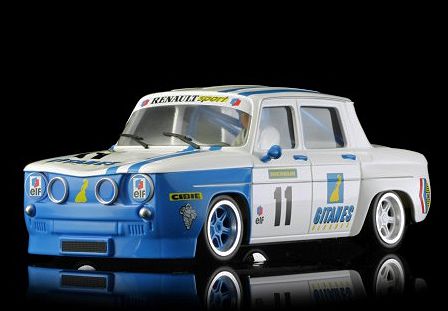 BRM 1/24 ｽﾛｯﾄｶｰ 093◇RENAULT R8 GORDINI ＃11 WHITE ”GITANES EDITION” 1/24  最新モデルのR8ゴルディーニの「フレンチ・エディション」☆ポップカラーが素敵！ | NASCAR・スロットカー・ミニカーの専門店<<サッキーズ・コレクションズ大阪>>  by CAR-BOX