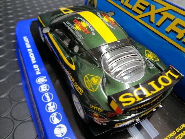 スロットカー　スケーレックス　ロータスコスワース1/32 Scalextric1/32 ｽﾛｯﾄｶｰ C3506◇Lotus Evora GT4 Lotus Cup Europe #117